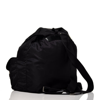 Prada Nylon Vela Medium Backpack Black 3 of 10