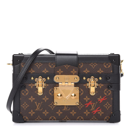 Louis Vuitton Monogram Petite Malle Black 1 of 9