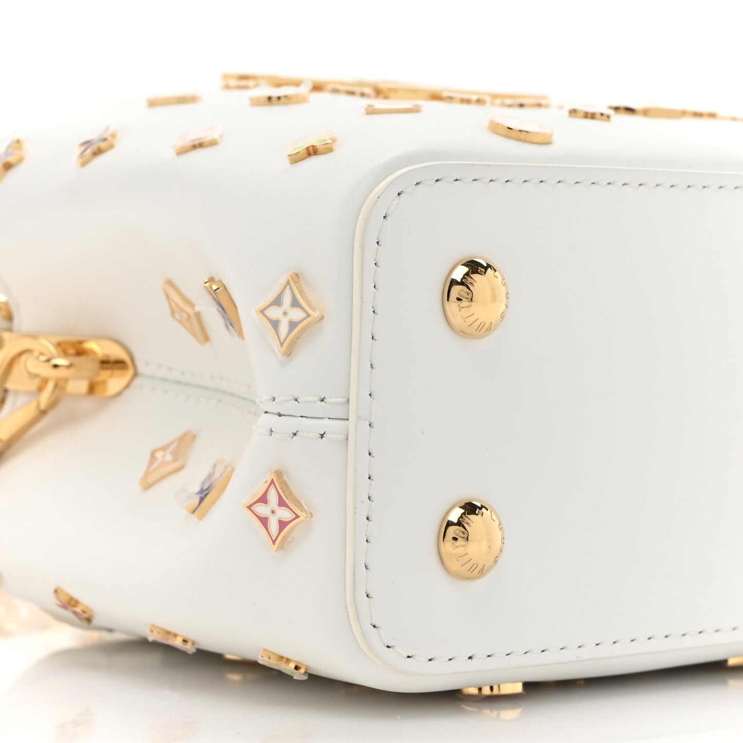 LV X TM Cowhide Mini Capucines Multicolor