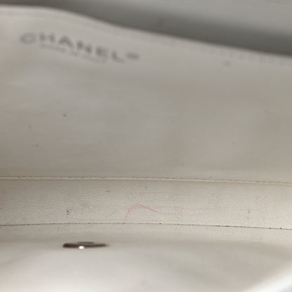 Chanel Caviar Quilted Clutch With Chain Flap White 16 of 21