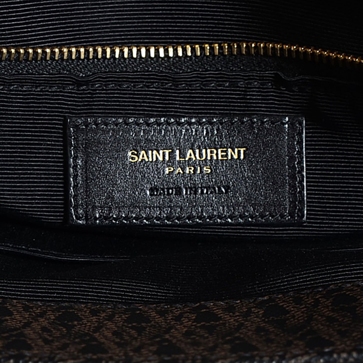 Toile Classic Monogram Flap Front Messenger Bag Black