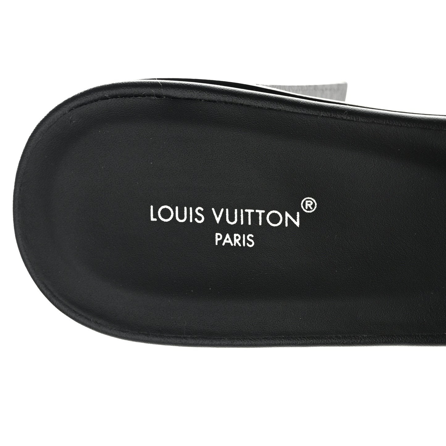 Calfskin LV Capri Mules 38.5 Black