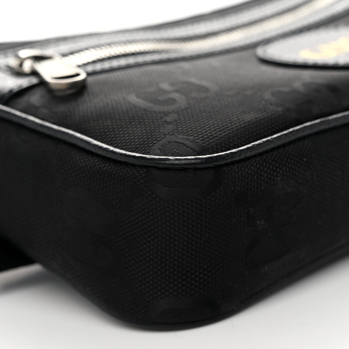Econyl Nylon Monogram Off The Grid Belt Bag Black