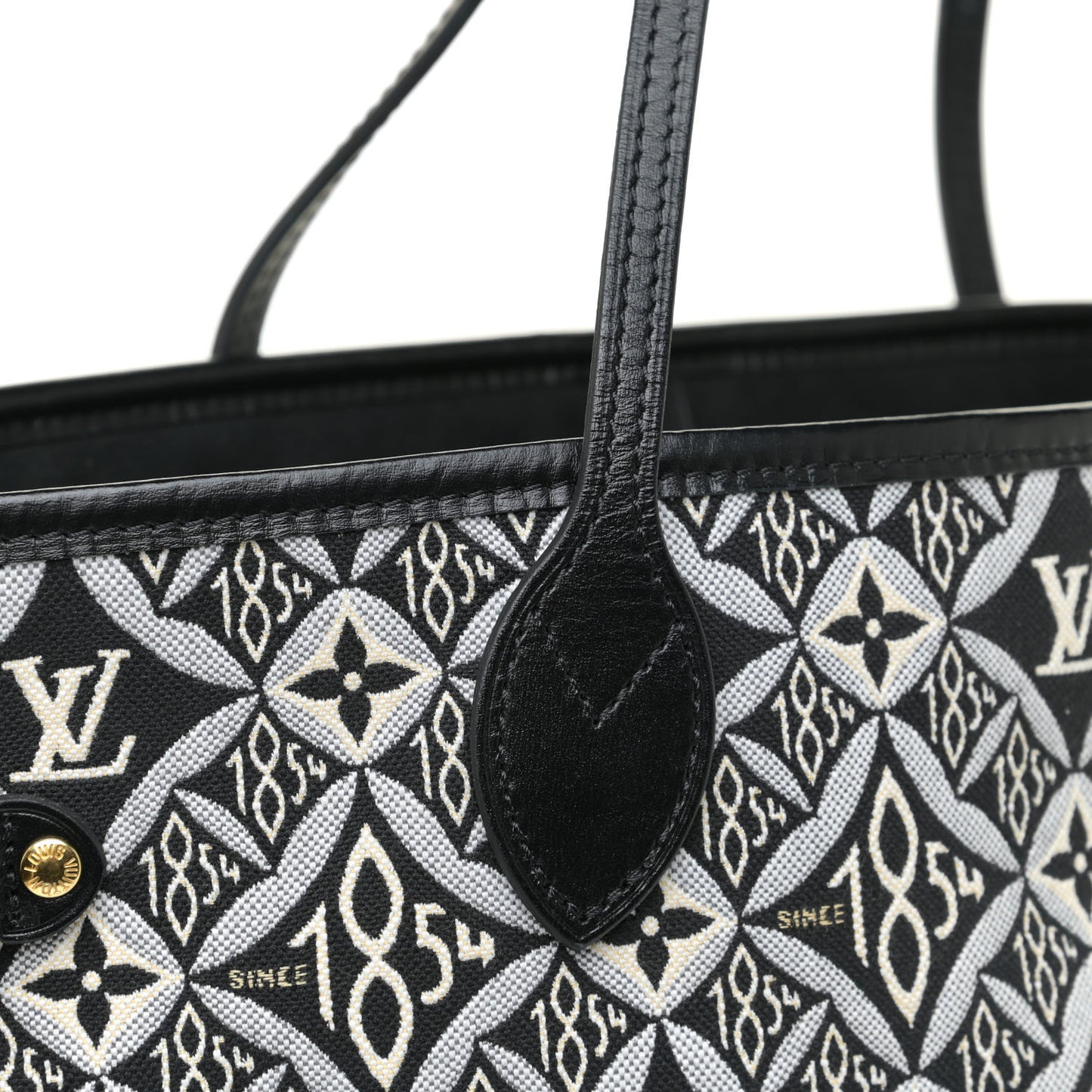 Jacquard Since 1854 Neverfull MM Grey