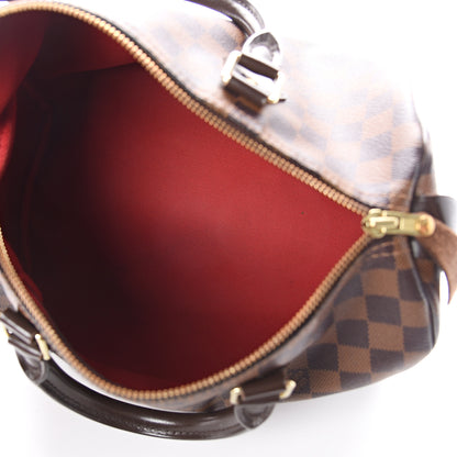 Louis Vuitton Damier Ebene Speedy 30 4 of 9