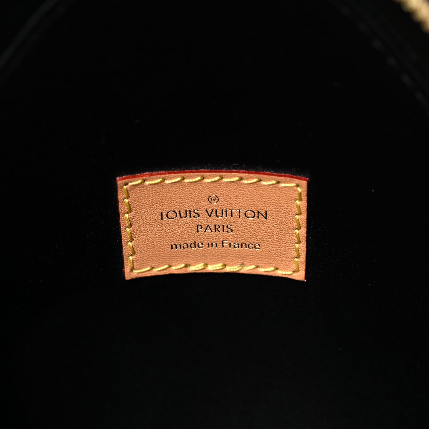 Monogram Egg Bag Black