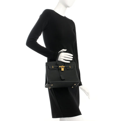 Hermes Togo Birkin 25 Black 2 of 27