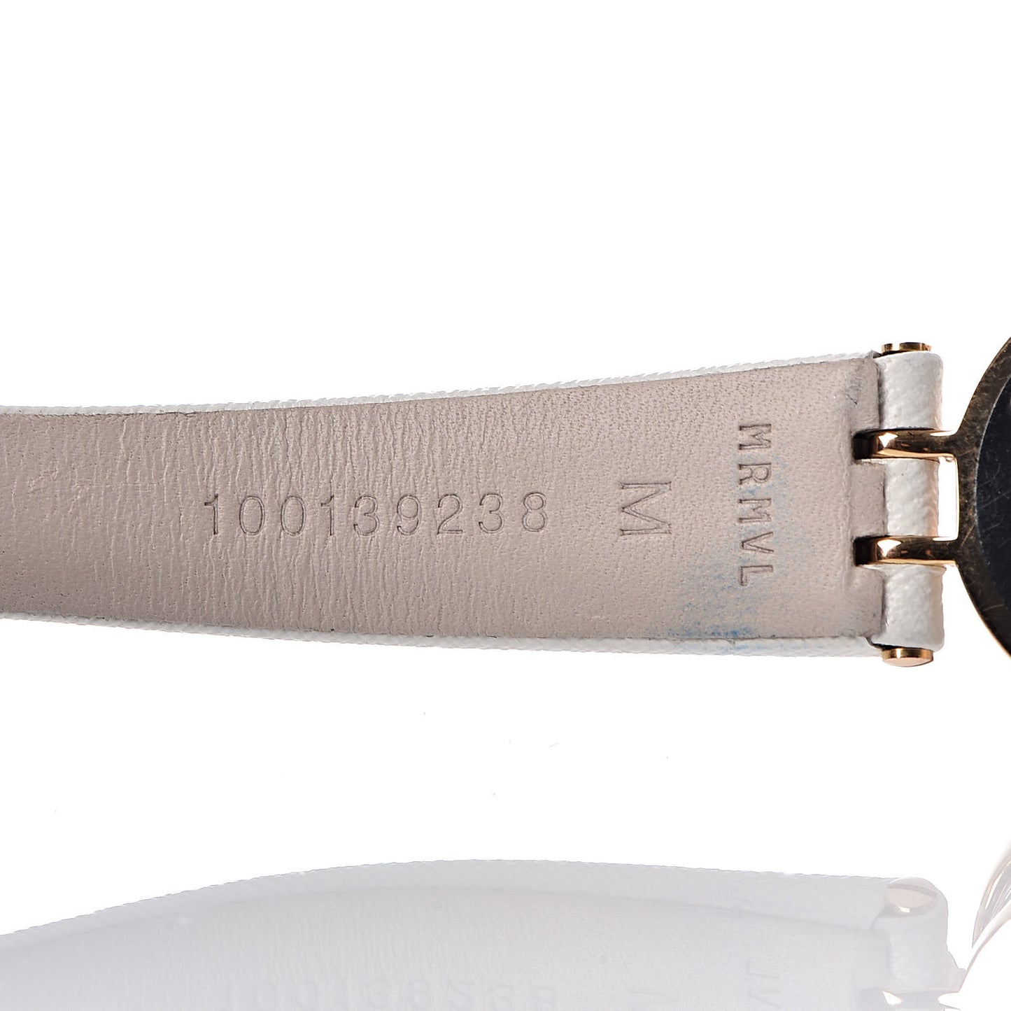 18K Rose Gold Calfskin Diamond Bezel 23mm B.Zero1 Quartz Watch