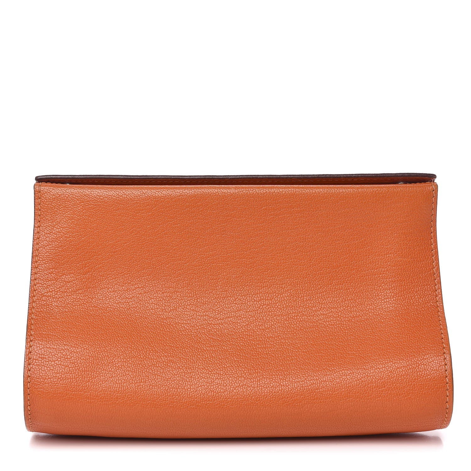 Hermes Chevre Mysore Karo GM Orange 1 of 8