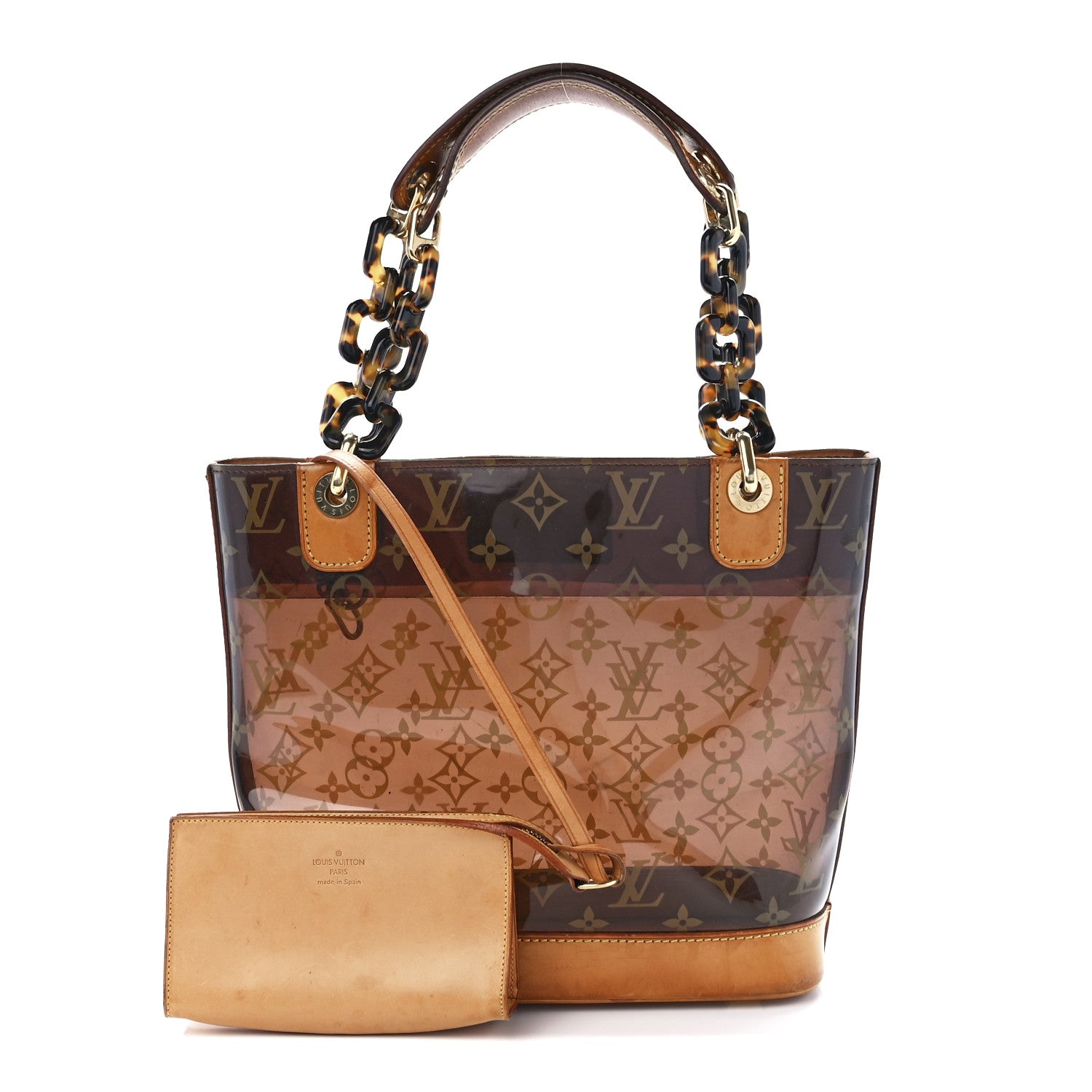 Louis Vuitton Vinyl Cabas Ambre PM 1 of 14
