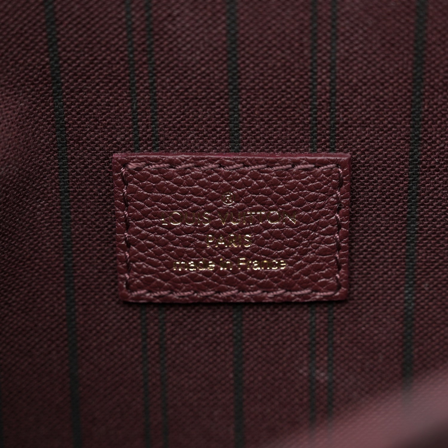 Louis Vuitton Empreinte Pochette Metis Wine 7 of 10