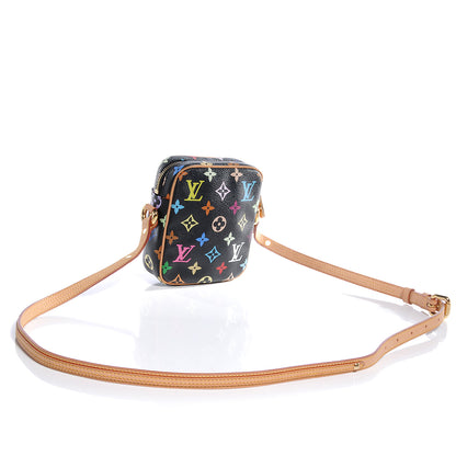 Louis Vuitton Monogram Multicolor Rift Black 3 of 9