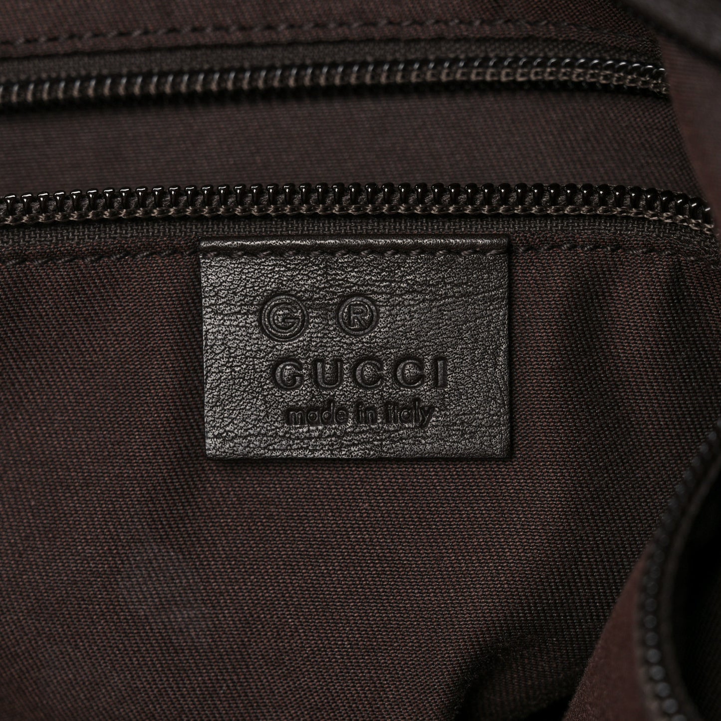 Nylon Monogram Extra Large Hobo Dark Brown