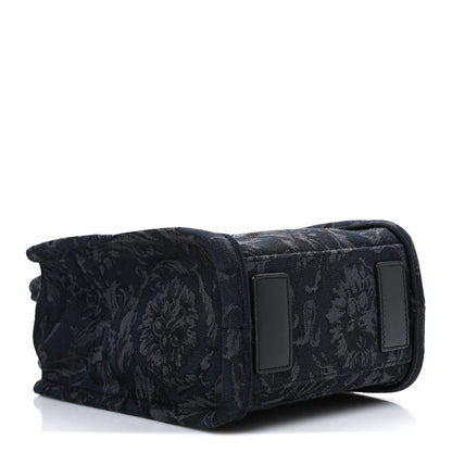 Versace Jacquard Barocco Mini Athena Tote Black 4 of 10