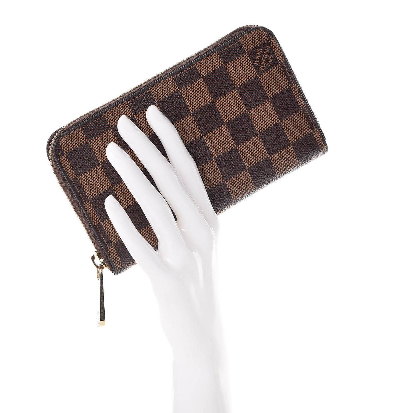 Damier Ebene Zippy Compact Wallet