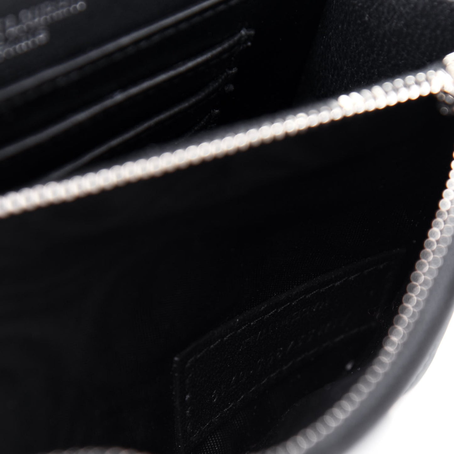 Calfskin Lizard Embossed Monogram Kate Belt Bag Black