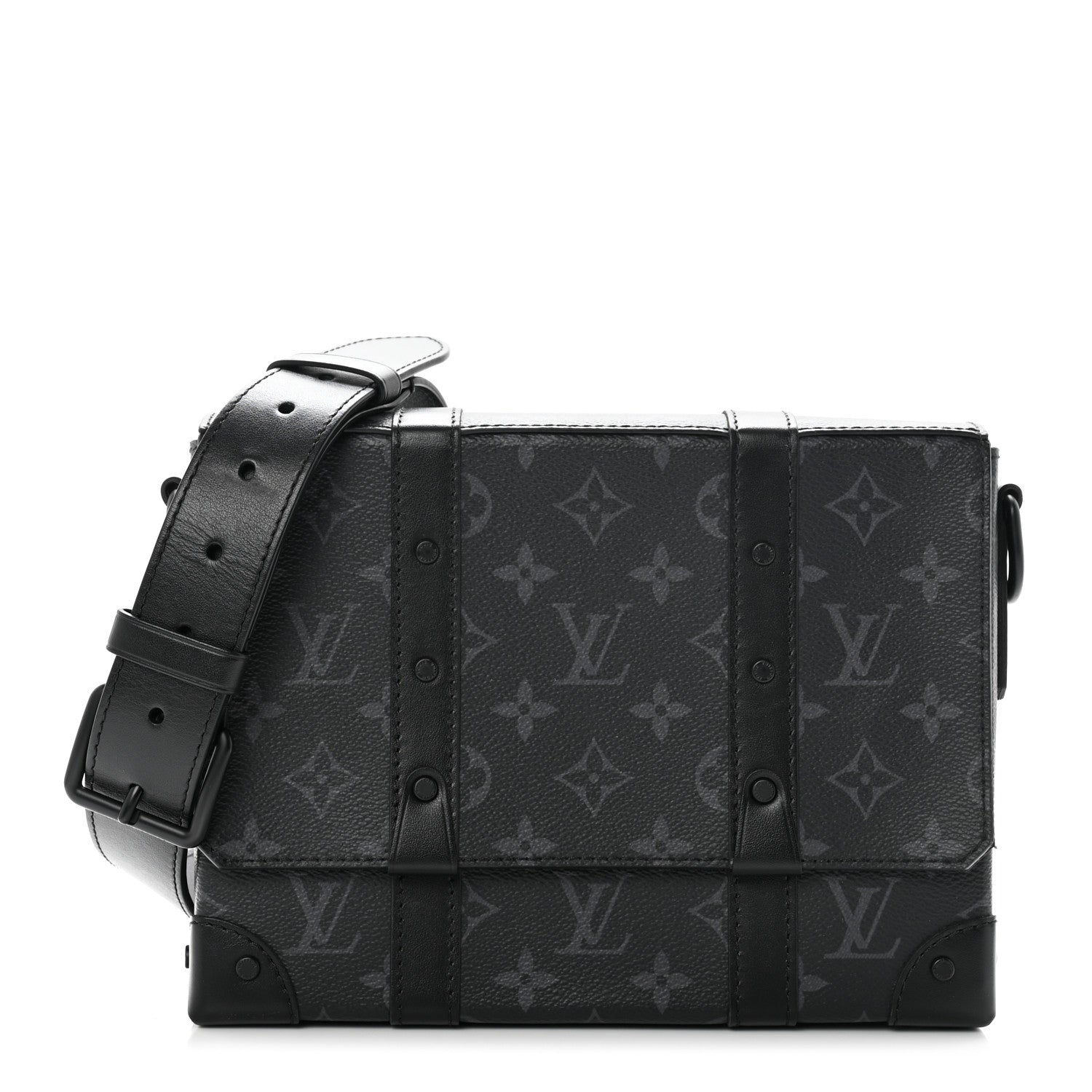 Louis Vuitton Monogram Eclipse Trunk Messenger 1 of 7