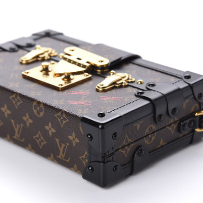 Louis Vuitton Monogram Petite Malle Black 7 of 11