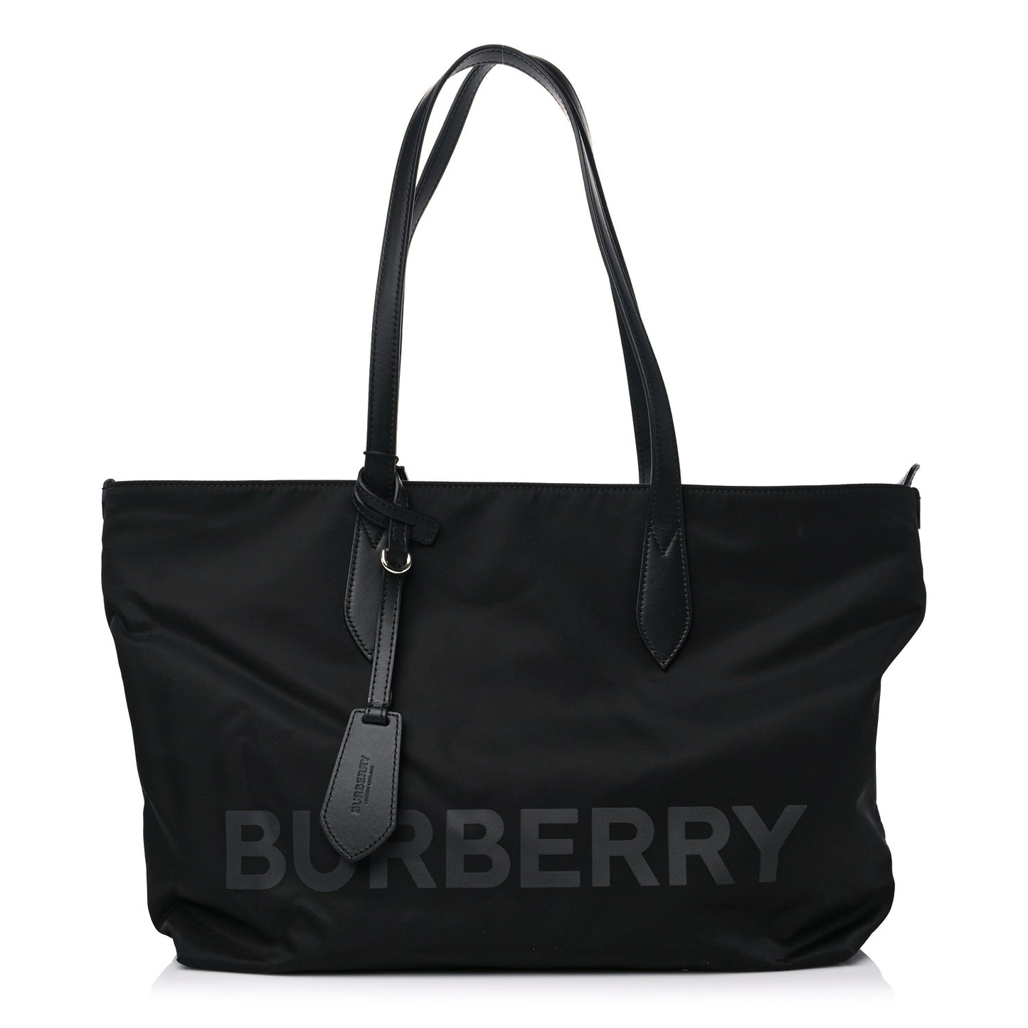 Nylon Logo Large Ardwell Tote Black