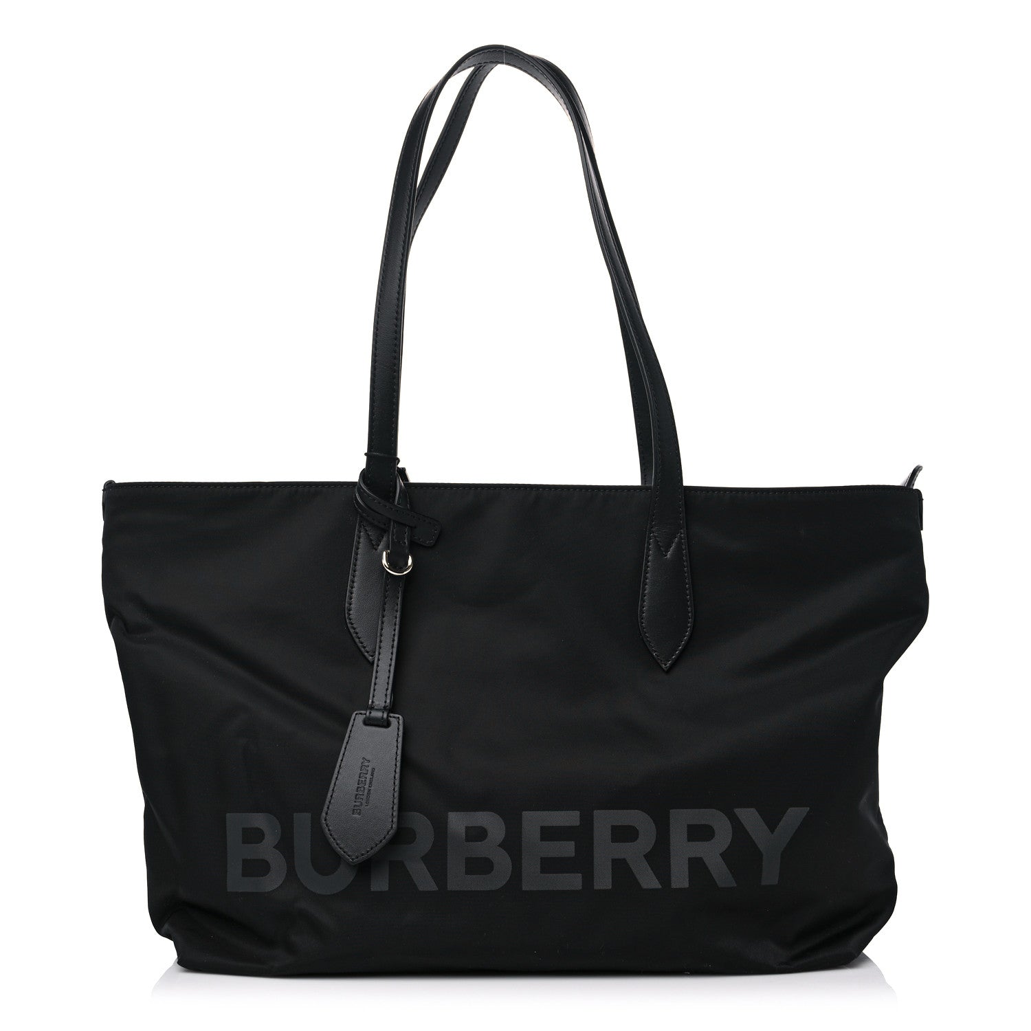 Burberry Nylon Logo Large Ardwell Tote Black 1 of 9