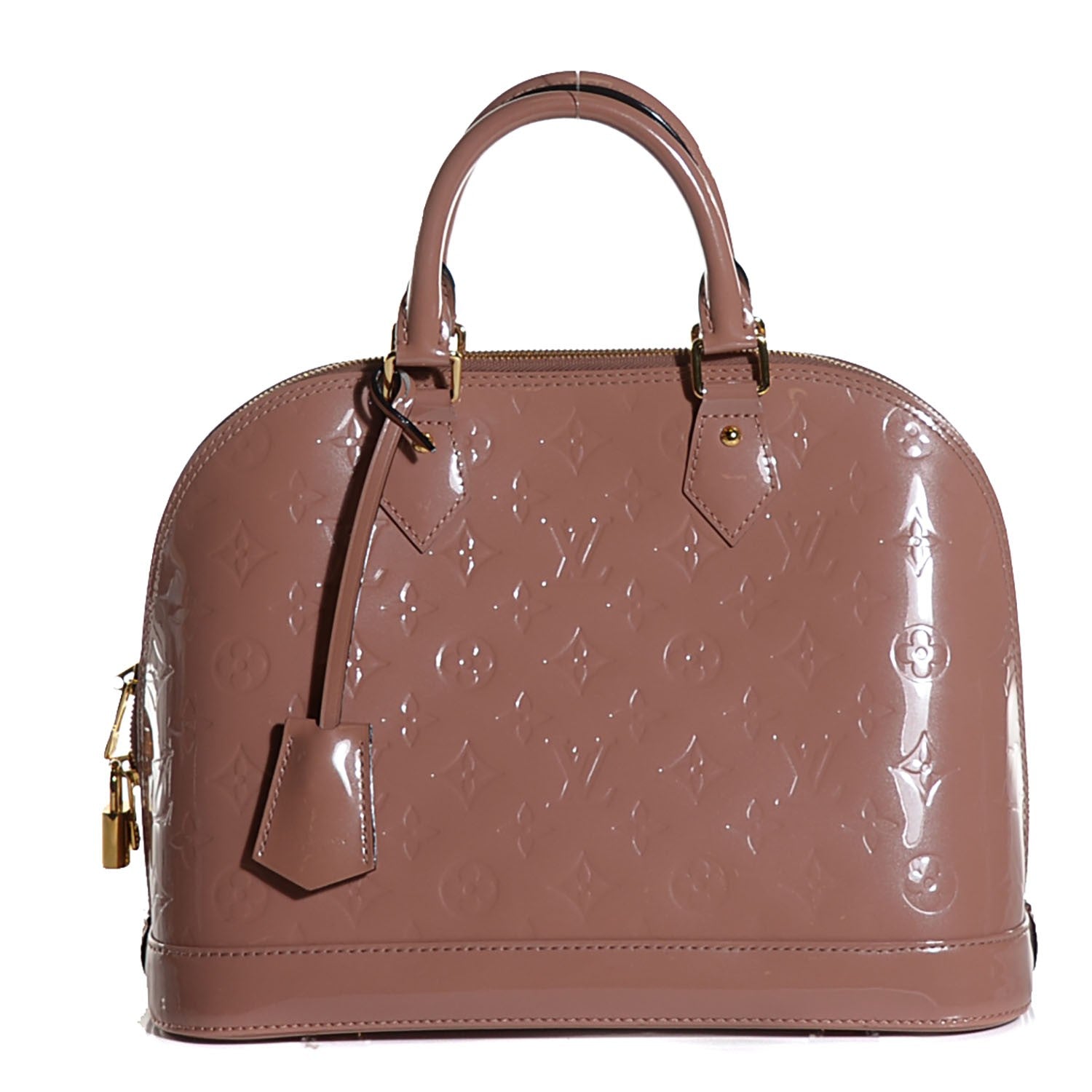 Louis Vuitton Vernis Alma PM Rose Velours 1 of 7