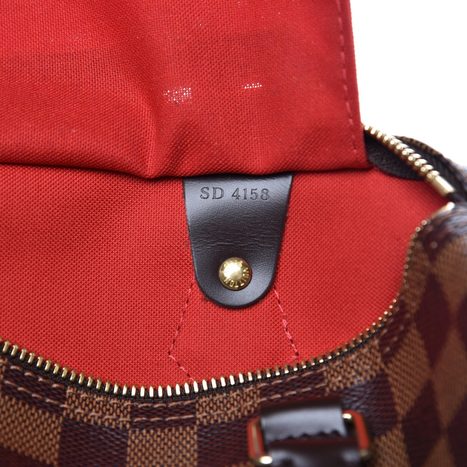 Louis Vuitton Damier Ebene Speedy 25 5 of 11