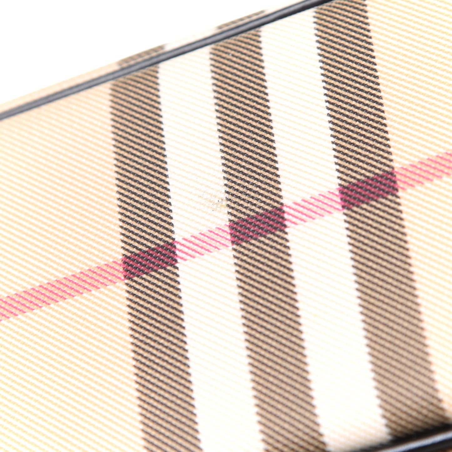 Vintage Check Shoulder Bag Black