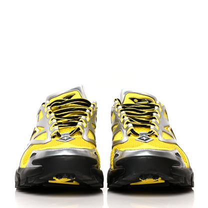 Louis Vuitton Mesh Suede Mens LV Runner Tatic Sneakers 9 Yellow 2 of 9