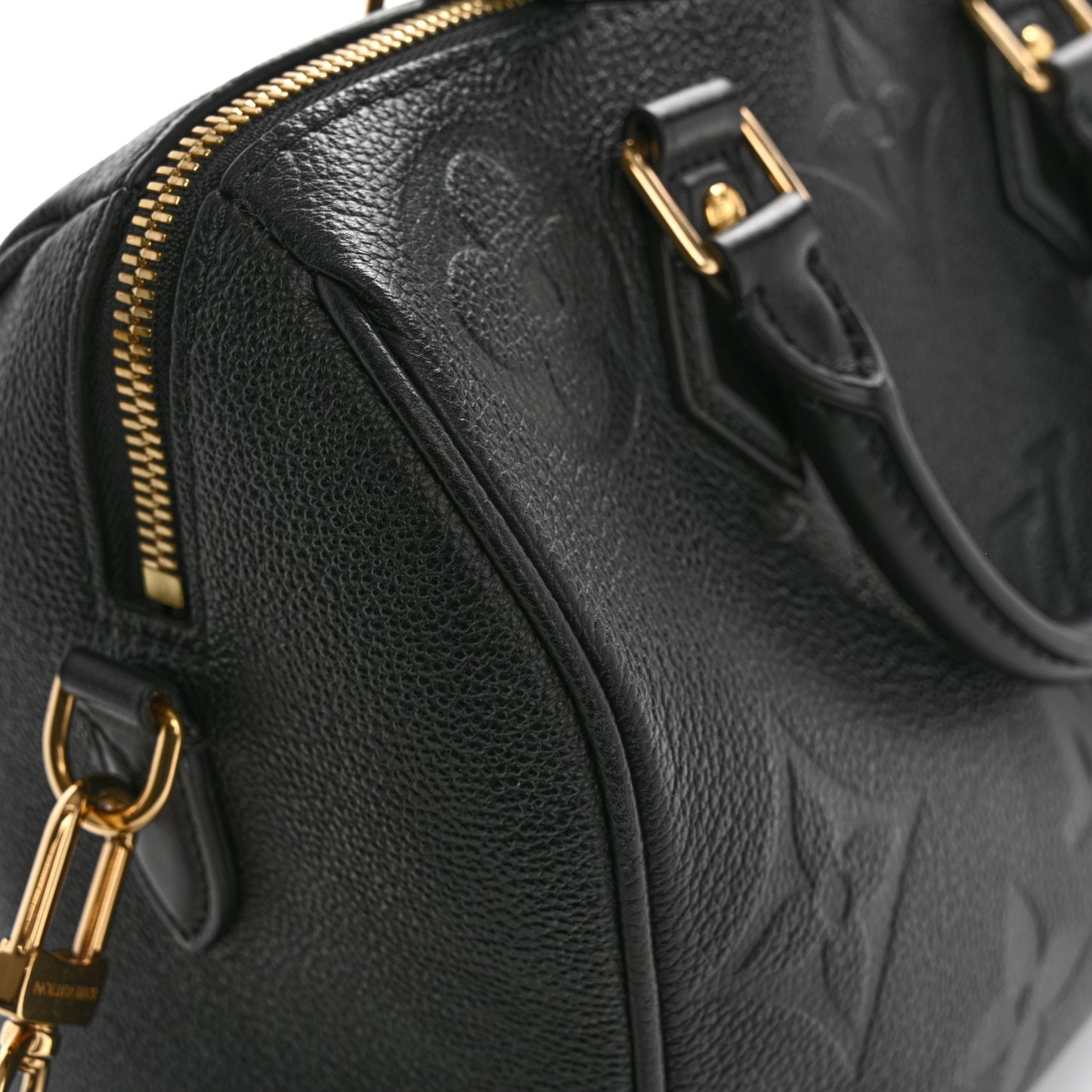 Empreinte Monogram Giant Speedy Bandouliere 25 Black