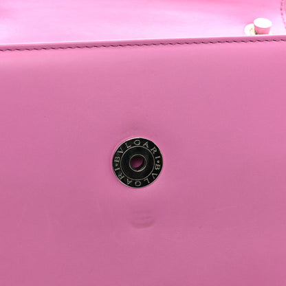 Bulgari Calfskin Galuchat Serpenti Forever Crossbody Bag Pink 11 of 13