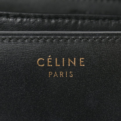 Celine Box Calfskin Medium Classic Box Flap Bag Black 7 of 9