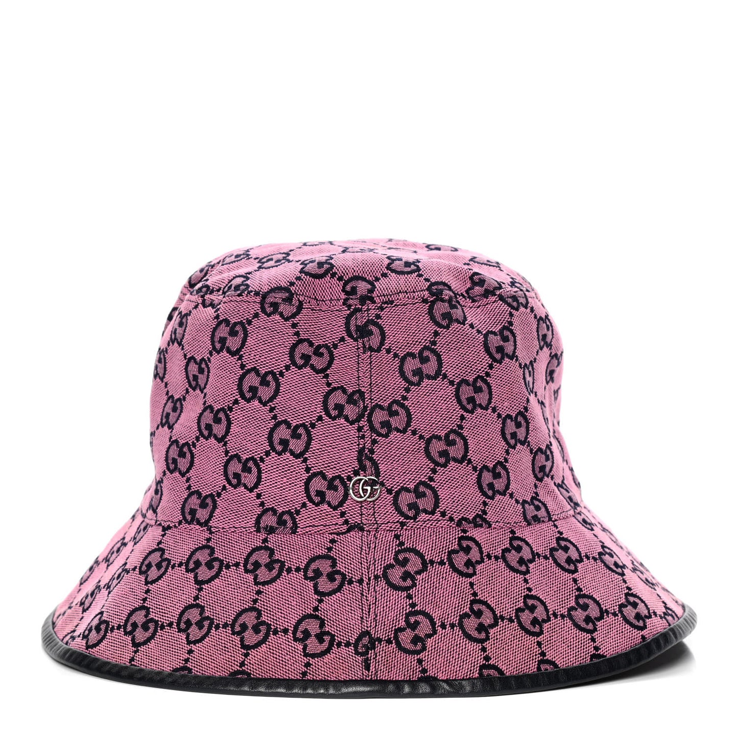 Canvas Monogram Fedora L Pink Blue