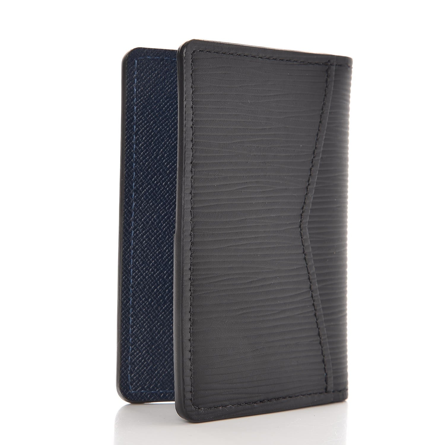 Louis Vuitton Epi Initials Pocket Organizer Black 3 of 7