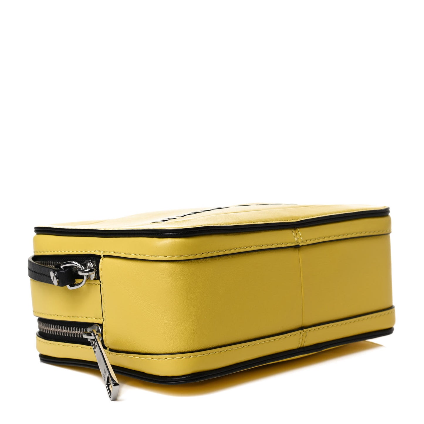 Calfskin Mini The Textured Box Bag Yellow