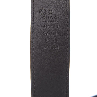 Gucci Calfskin Belt 95 38 Brown 3 of 5