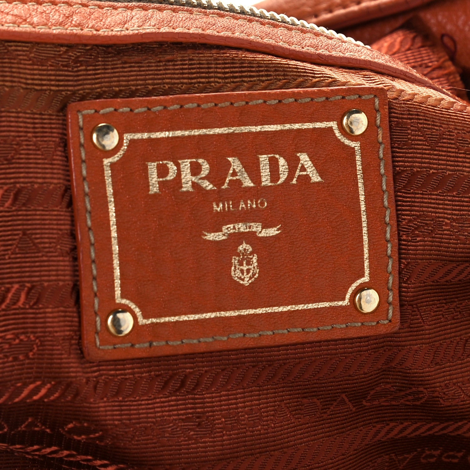 Prada Vitello Daino Shopping Satchel 5 of 10