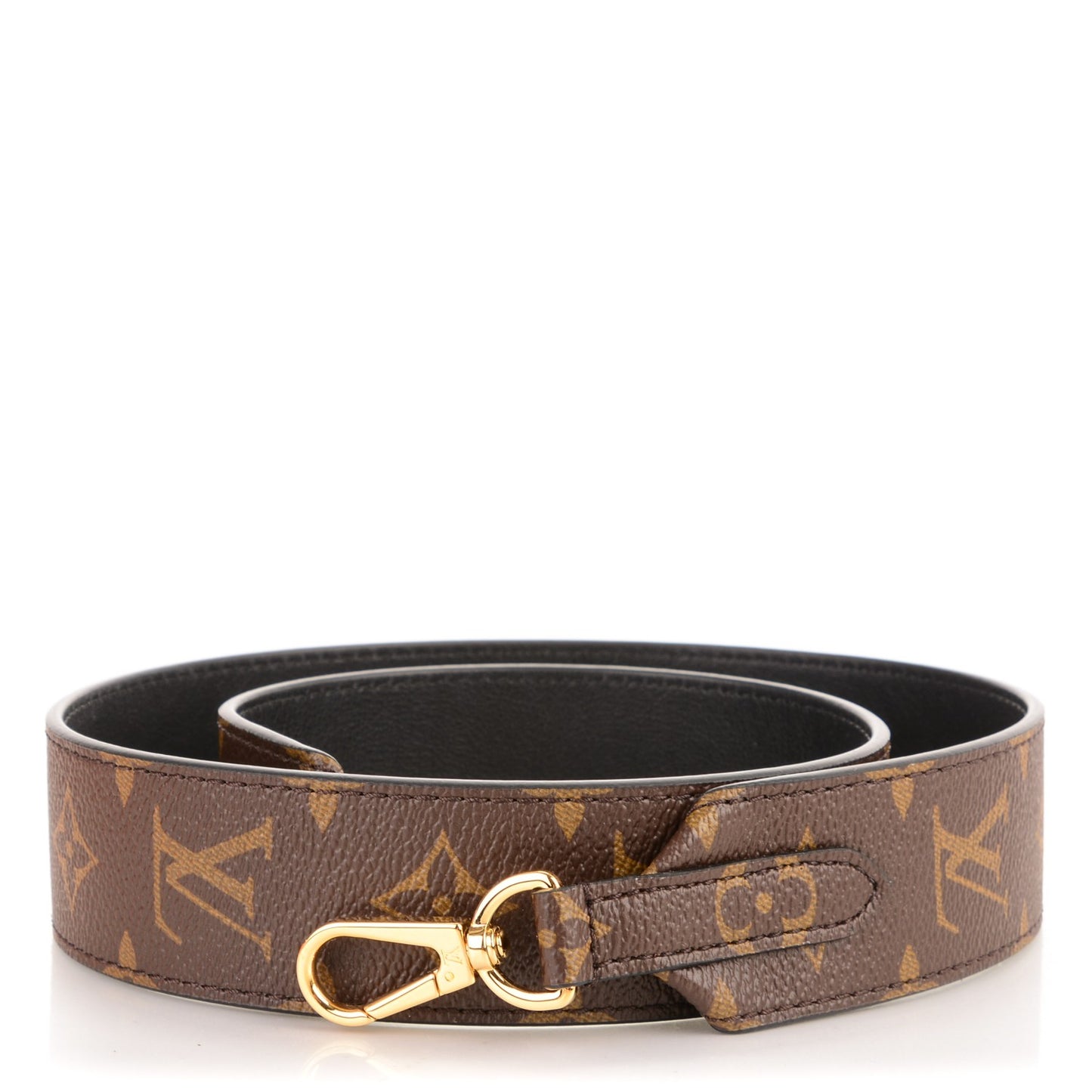Monogram Bandouliere Shoulder Strap Black
