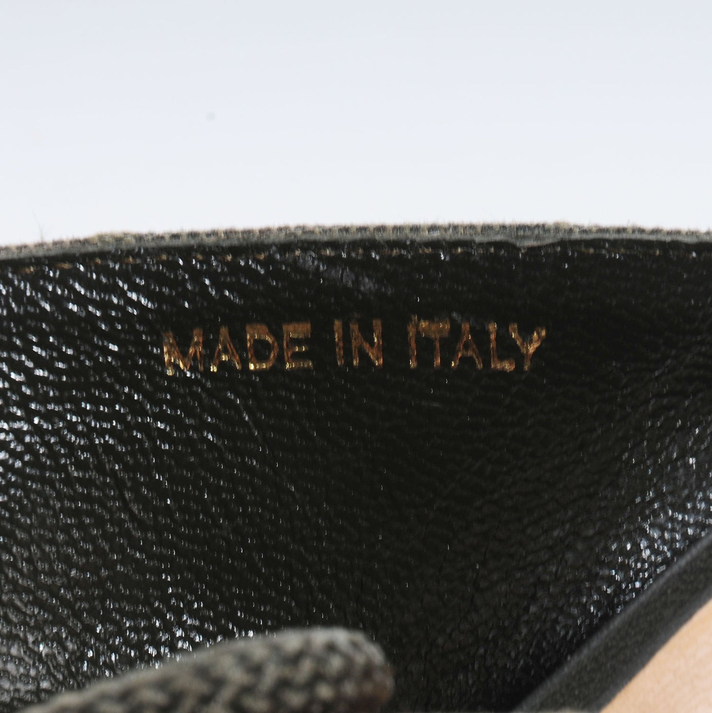 Mini Monogram Lace Up Wedge Sandals Kaki 39