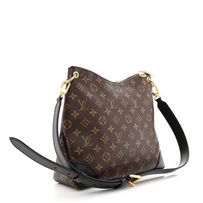 Louis Vuitton Monogram Odeon MM Black 3 of 10