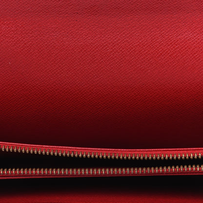 Louis Vuitton Epi Sarah Wallet Castillan Red 5 of 22