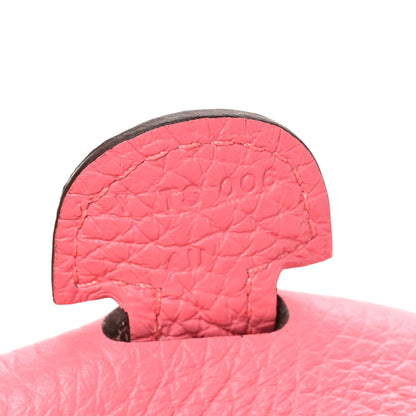 Hermes Taurillon Clemence Evelyne III PM Rose Azalee 7 of 10