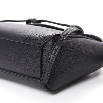 Celine Grained Calfskin Pico Belt Bag Black 7 of 9