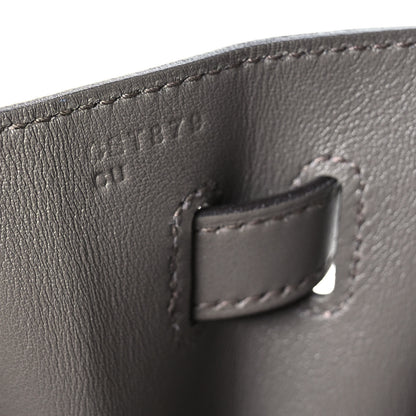 Hermes Swift Horseshoe Lakis Kelly 35 Etain 7 of 10