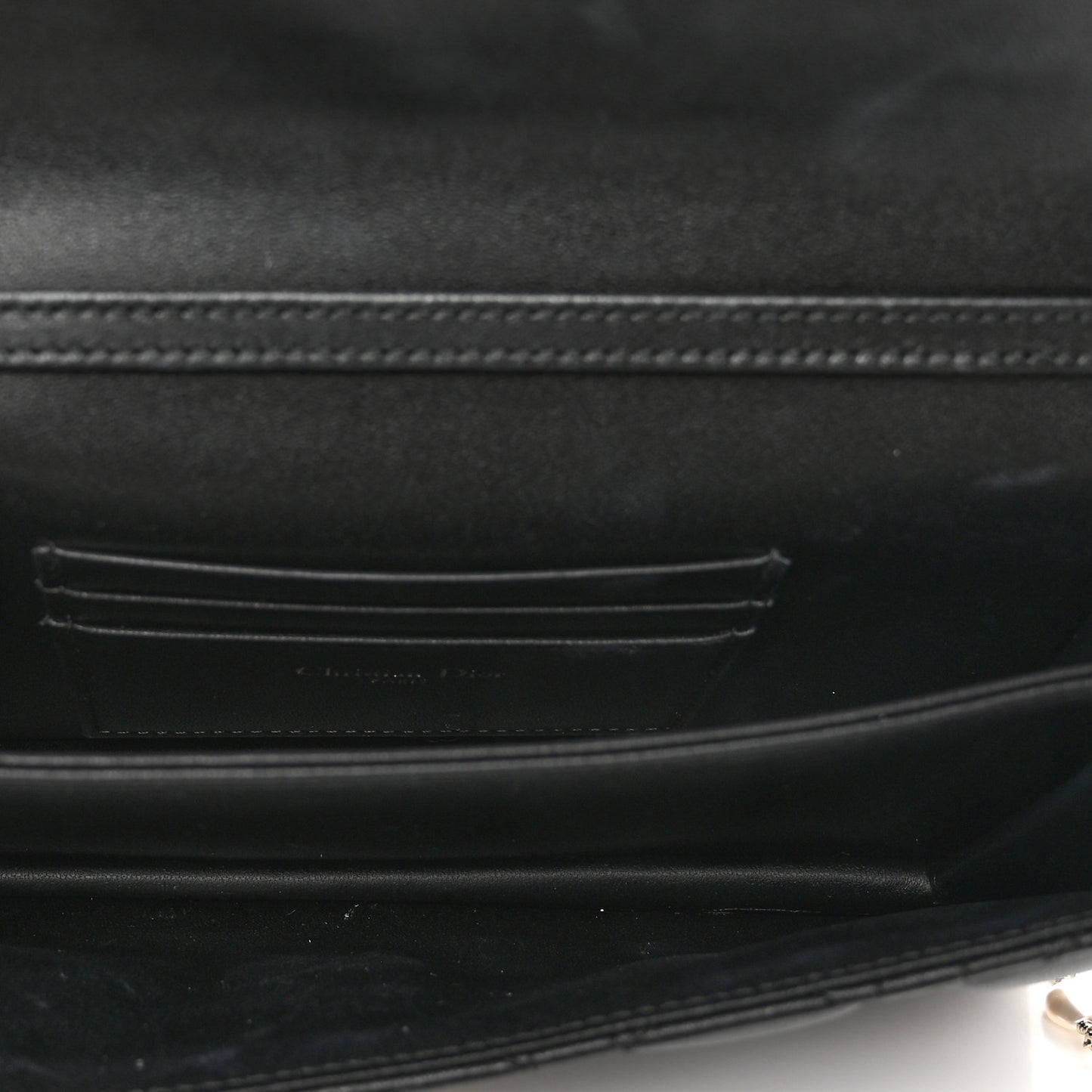 Lambskin Cannage Mini My Dior Bag Black