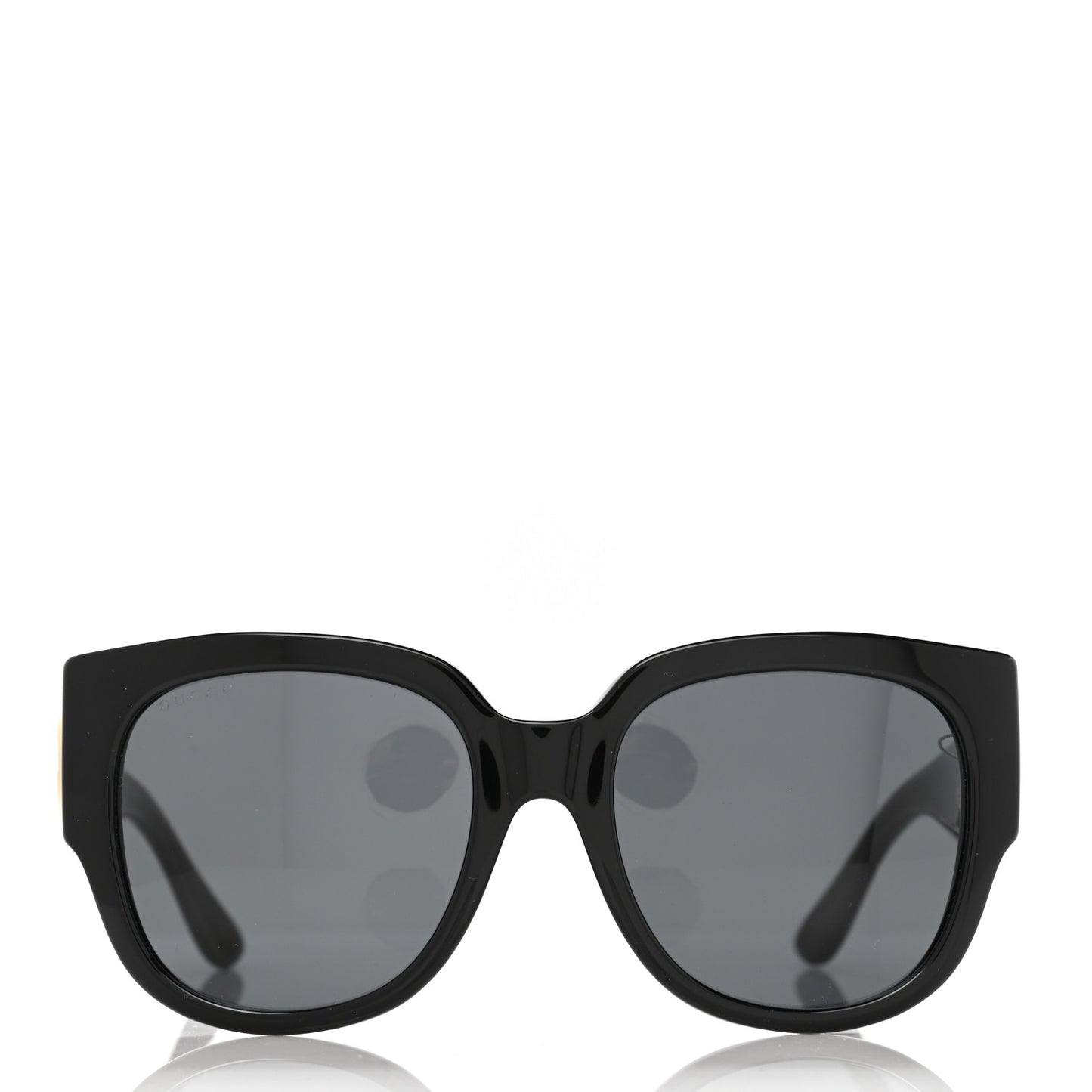 Acetate Square Frame Sunglasses GG0142SA Black
