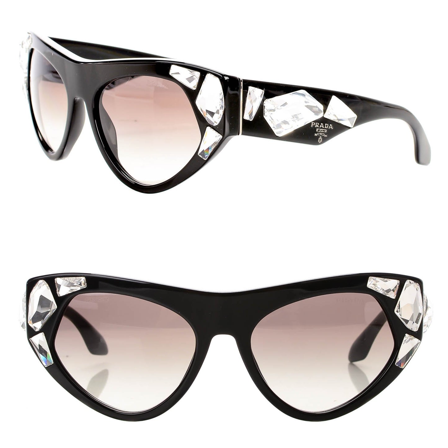 Crystal Voice Sunglasses SPR 21Q Black