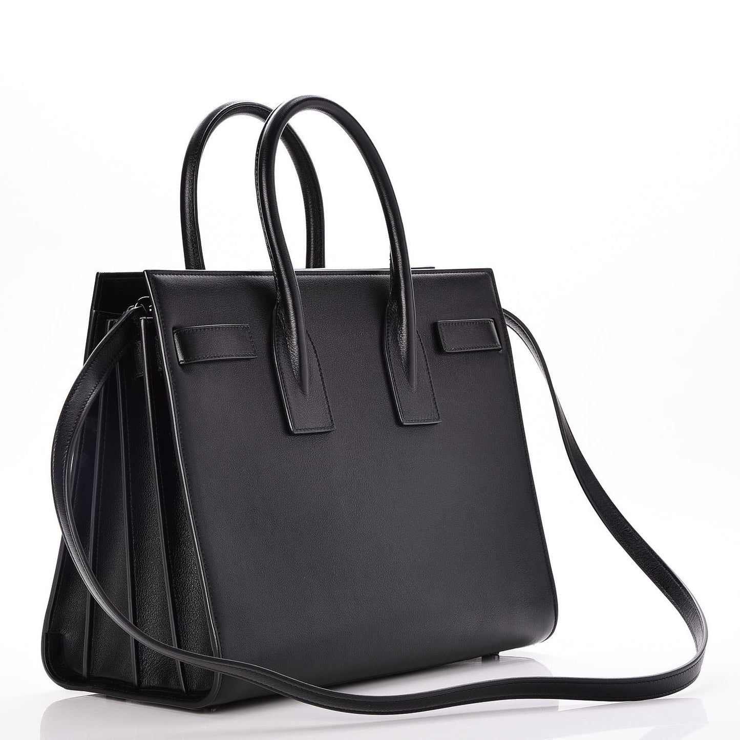 Calfskin Love Patchwork Small Sac De Jour Black