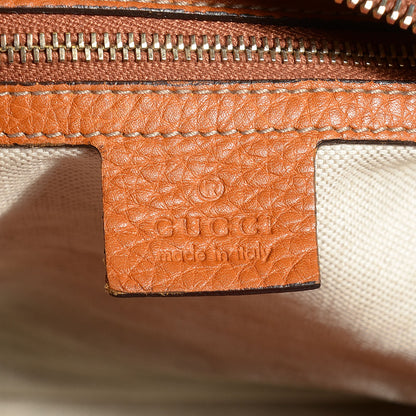 Gucci Calfskin Vintage Web Medium Boston Tobacco 7 of 19