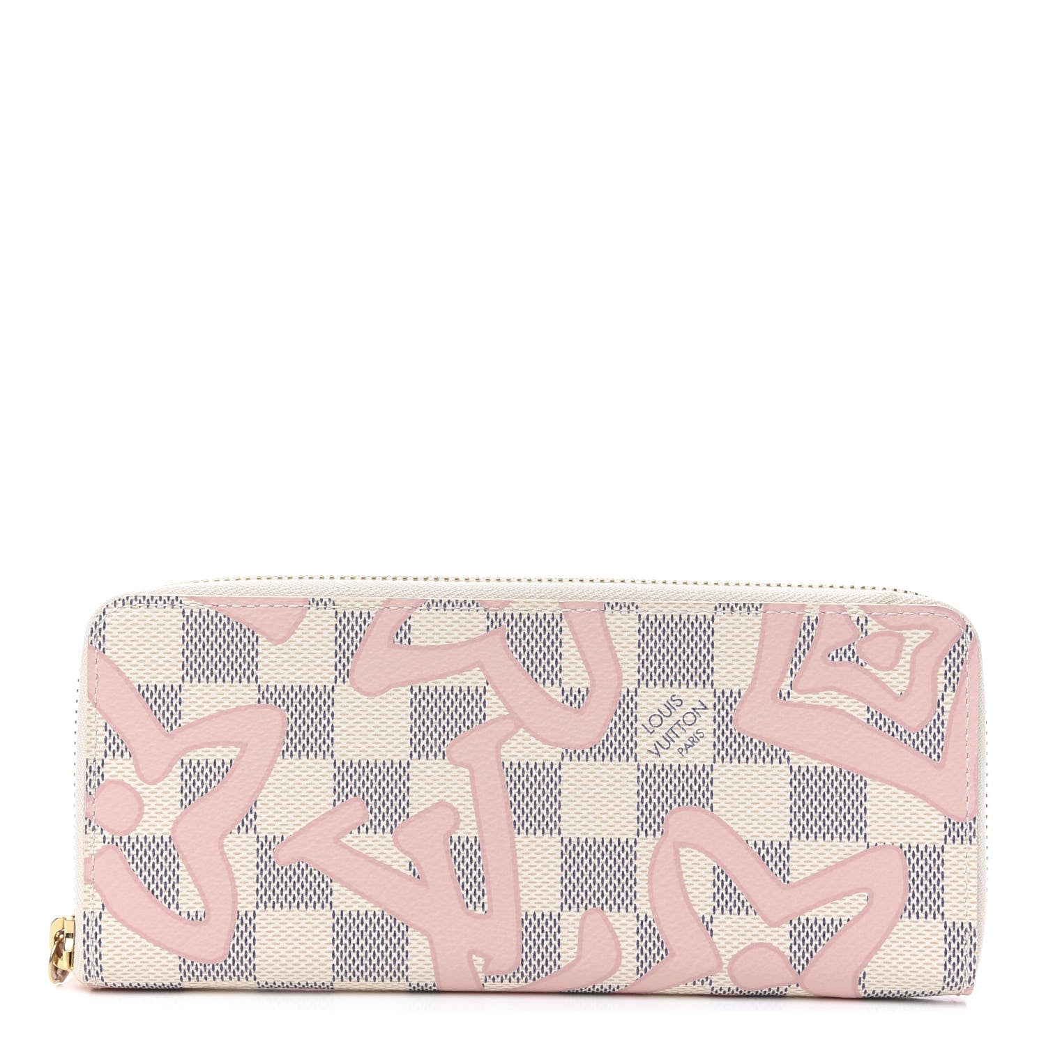 Louis Vuitton Damier Azur Tahitienne Clemence Wallet 1 of 8