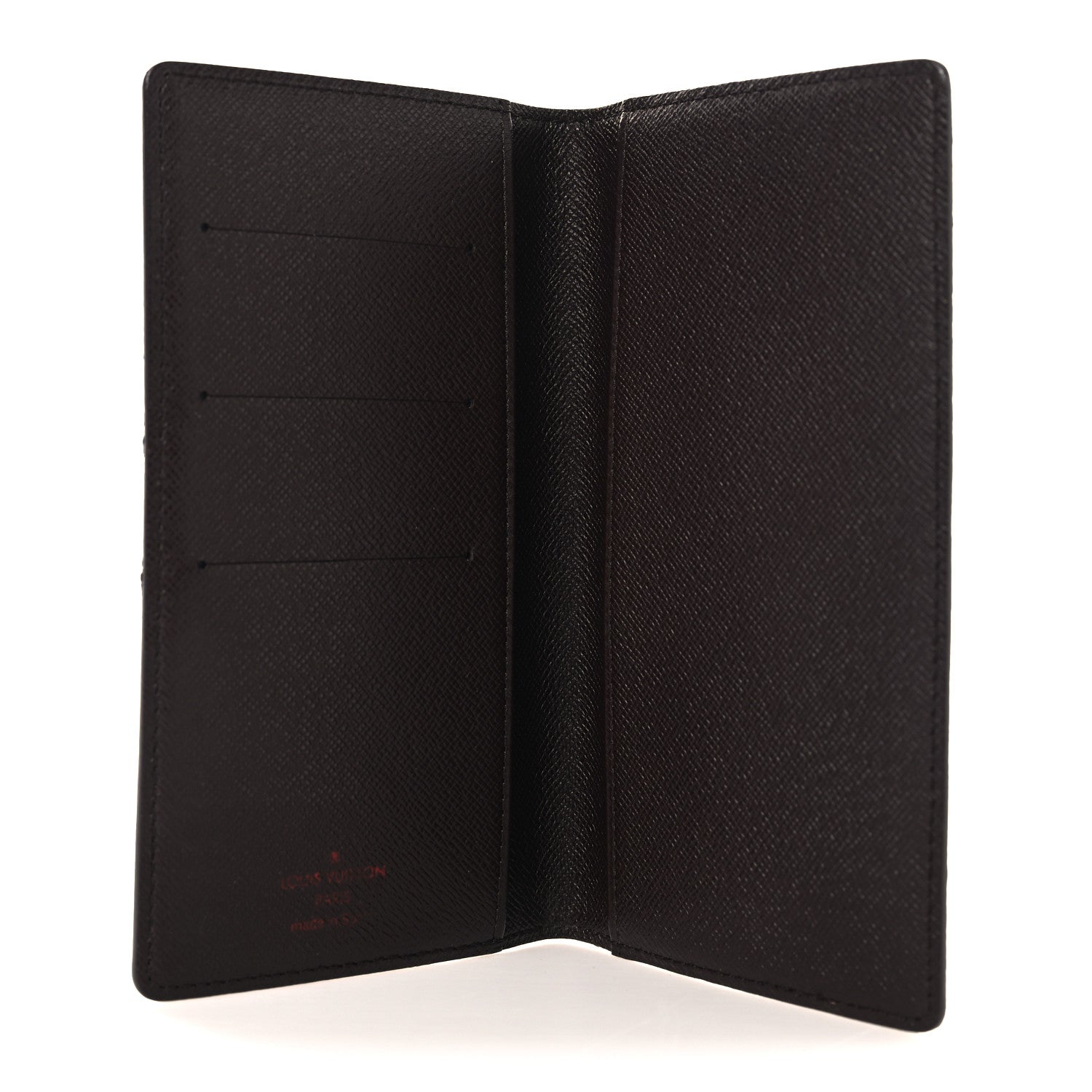 Louis Vuitton Damier Ebene Checkbook Cover Wallet 5 of 6